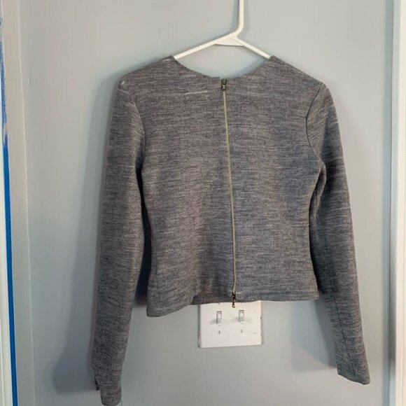L’AGENCE for Intermix Gray Wool Long Sleeve - Picture 3 of 8